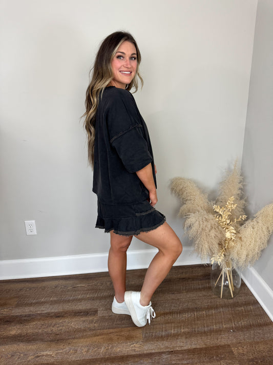 Auburn Terry Top | Ash