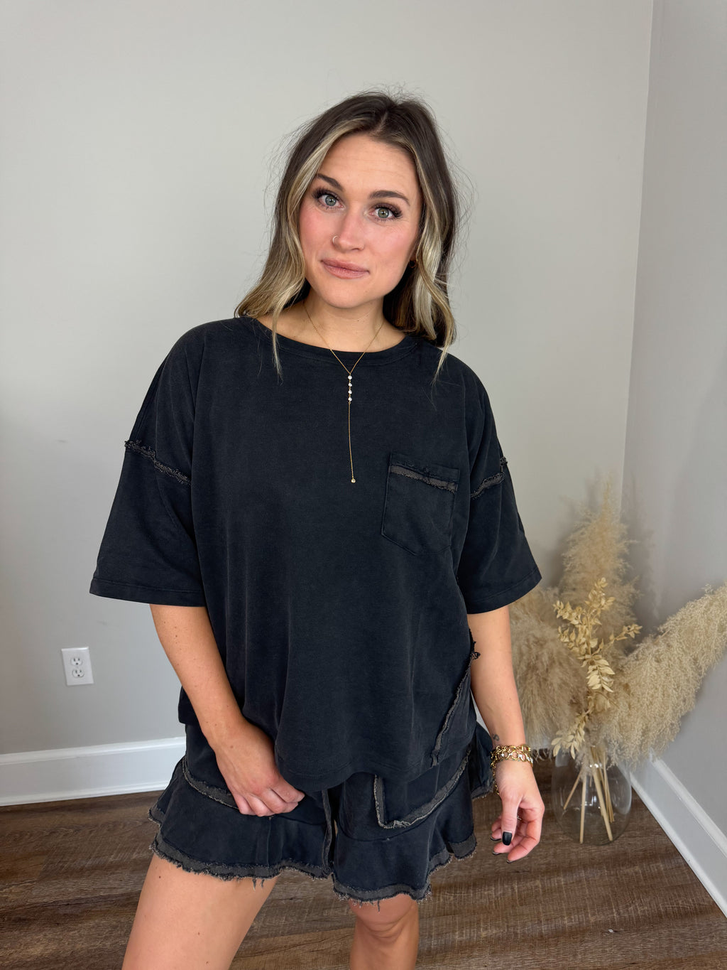 Auburn Terry Top | Ash