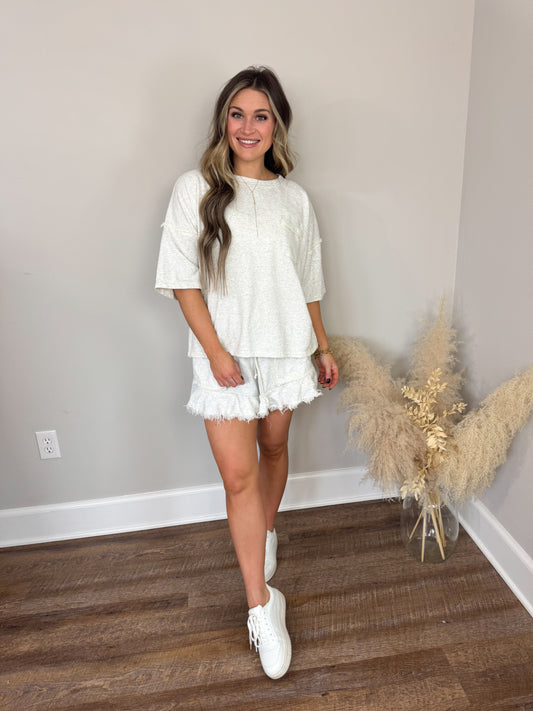 Auburn Terry Top | Natural