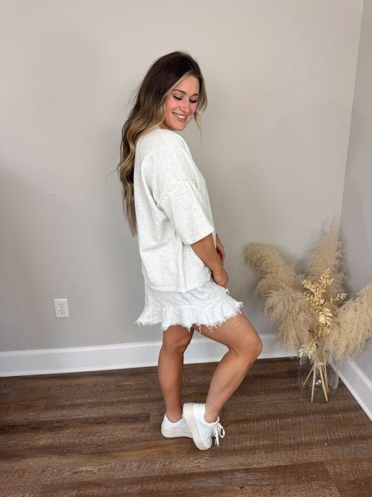 Auburn Terry Top | Natural