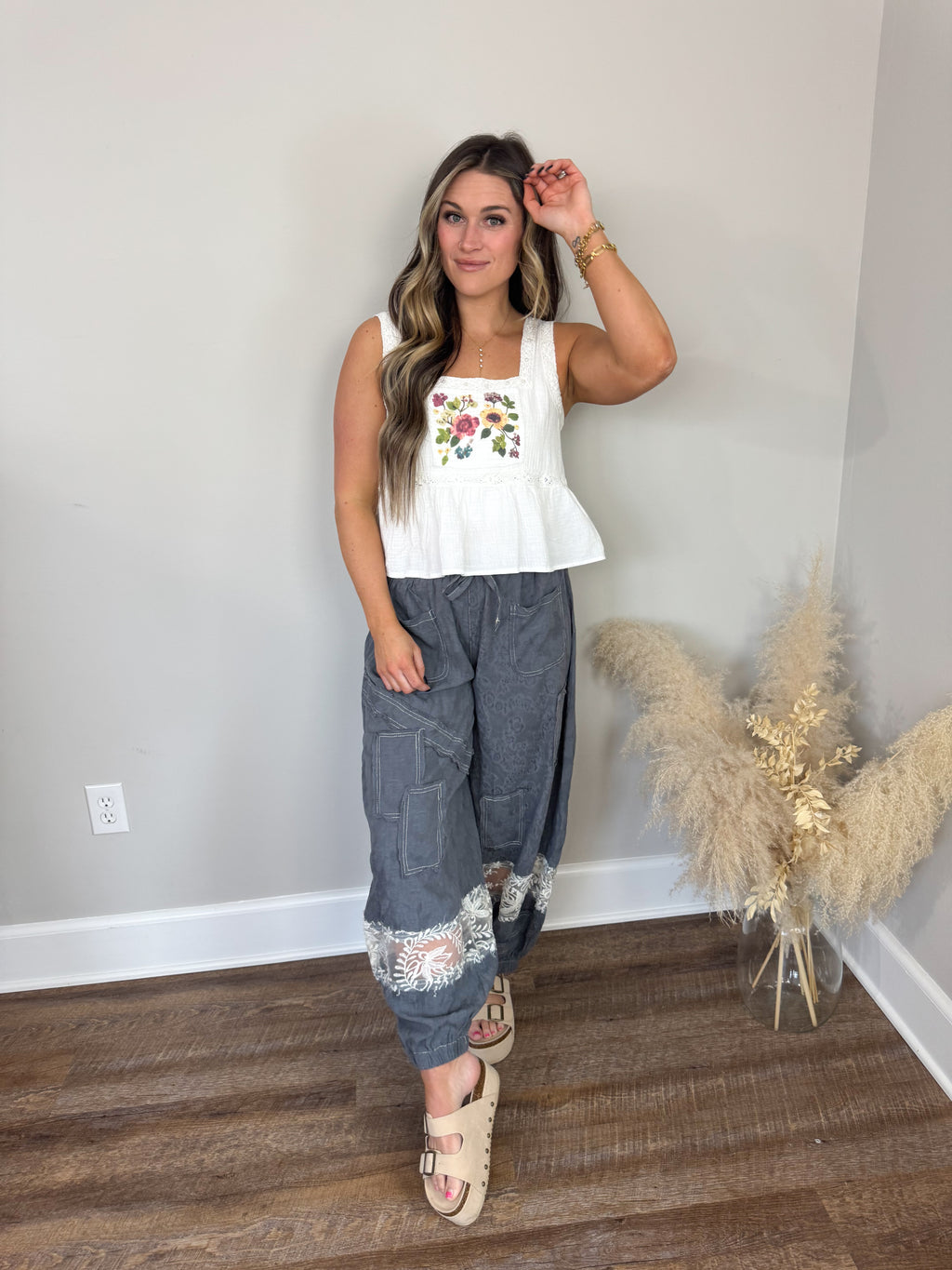 Golden Hour Gauze Top