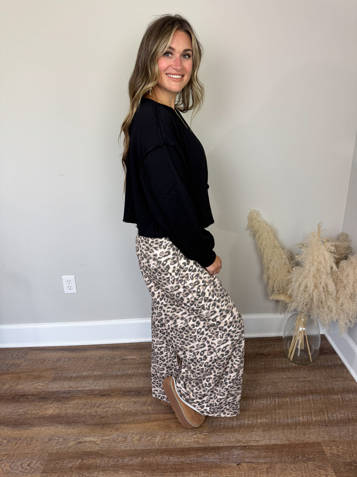 Delta Off Shoulder Sweatshirt