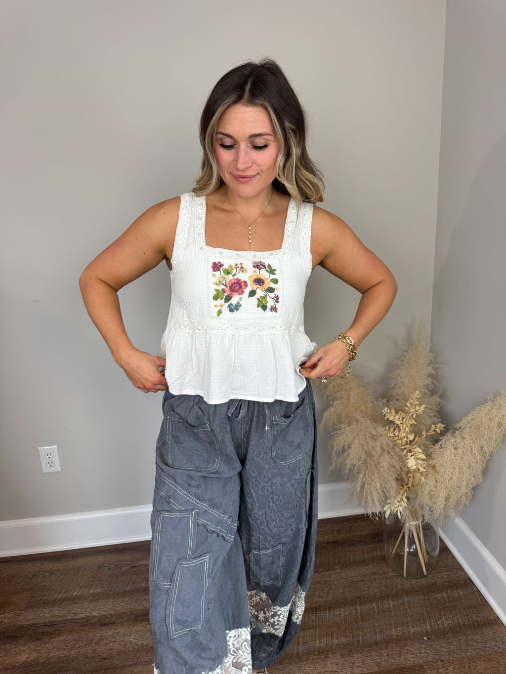 Golden Hour Gauze Top