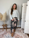 Hayride Cable Knit Sweater | Gray