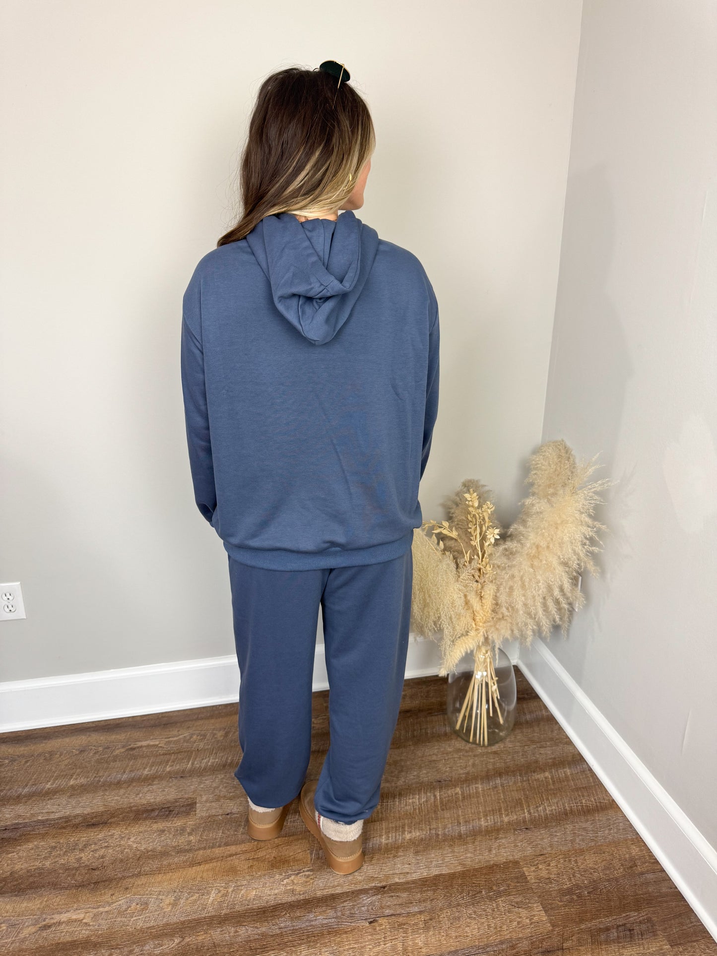 Boston Hoodie | Blue