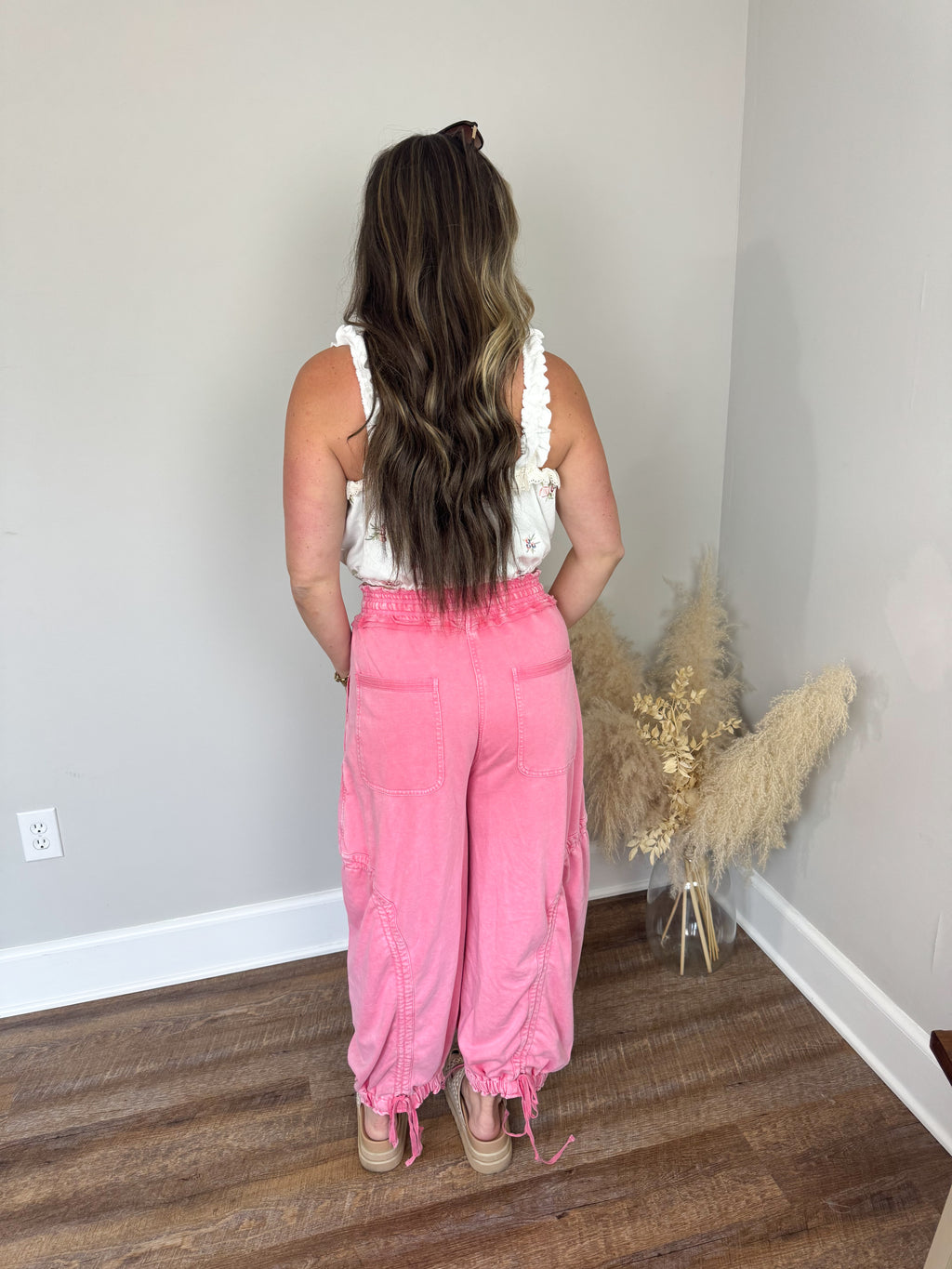 Heritage French Terry Pants | Bubblegum