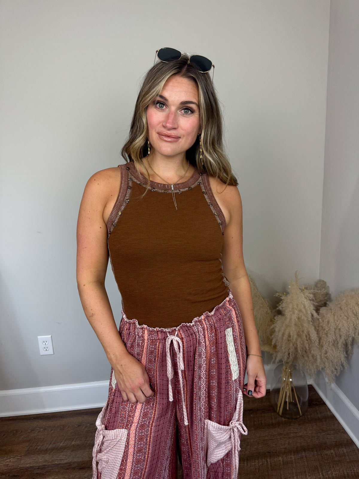 Mason Tank | Rustic Mocha