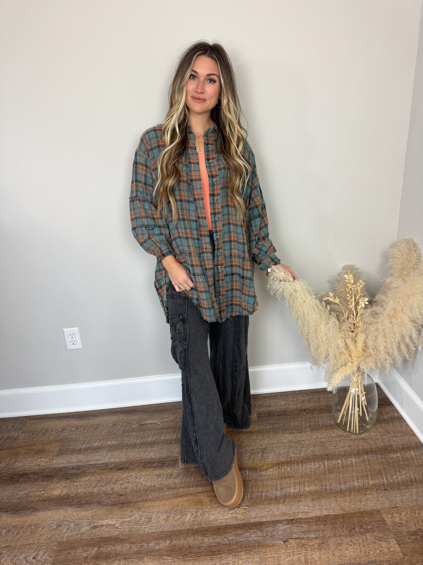 Fireside Plaid Flannel | Teal