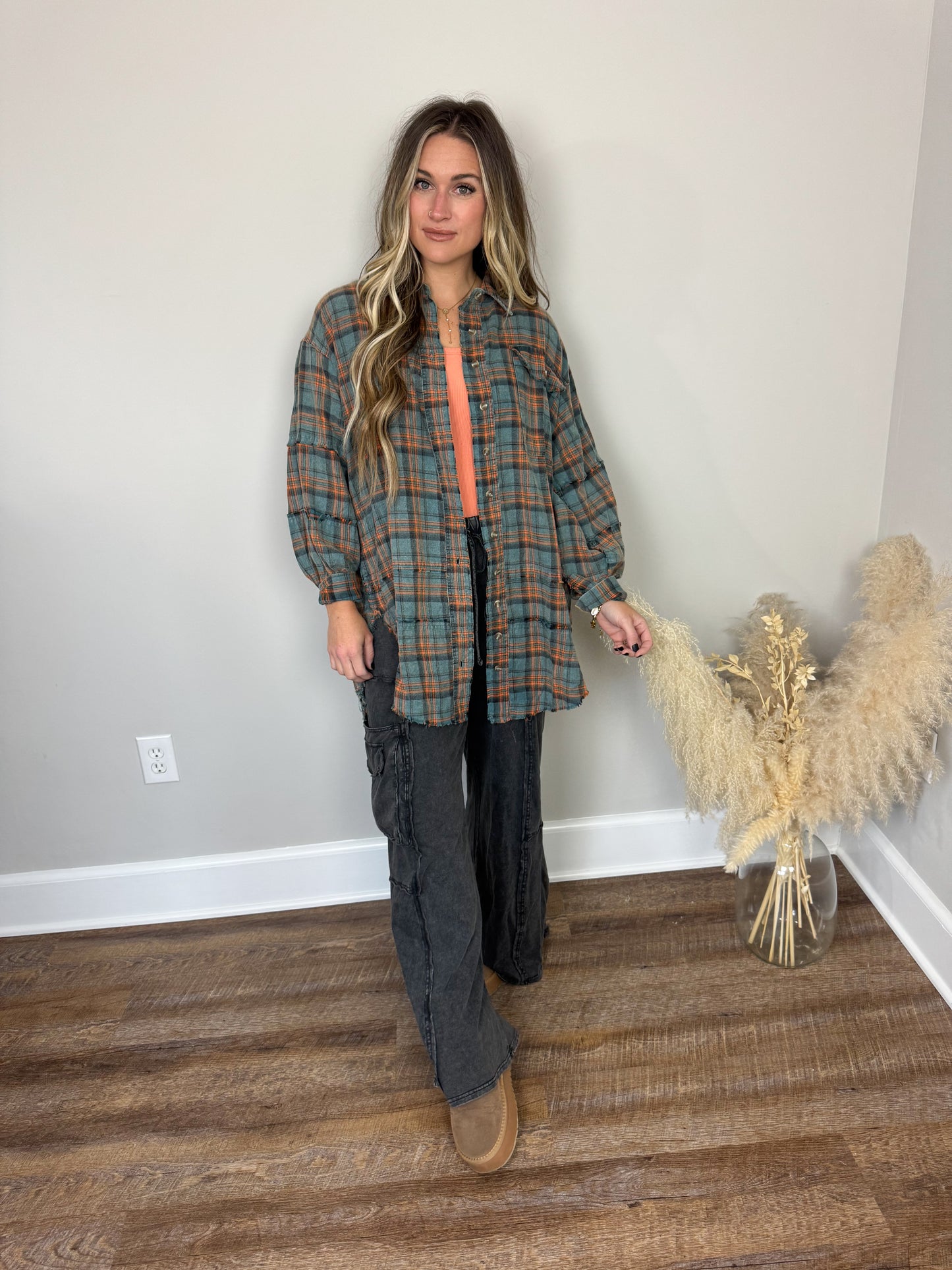 Fireside Plaid Flannel | Teal