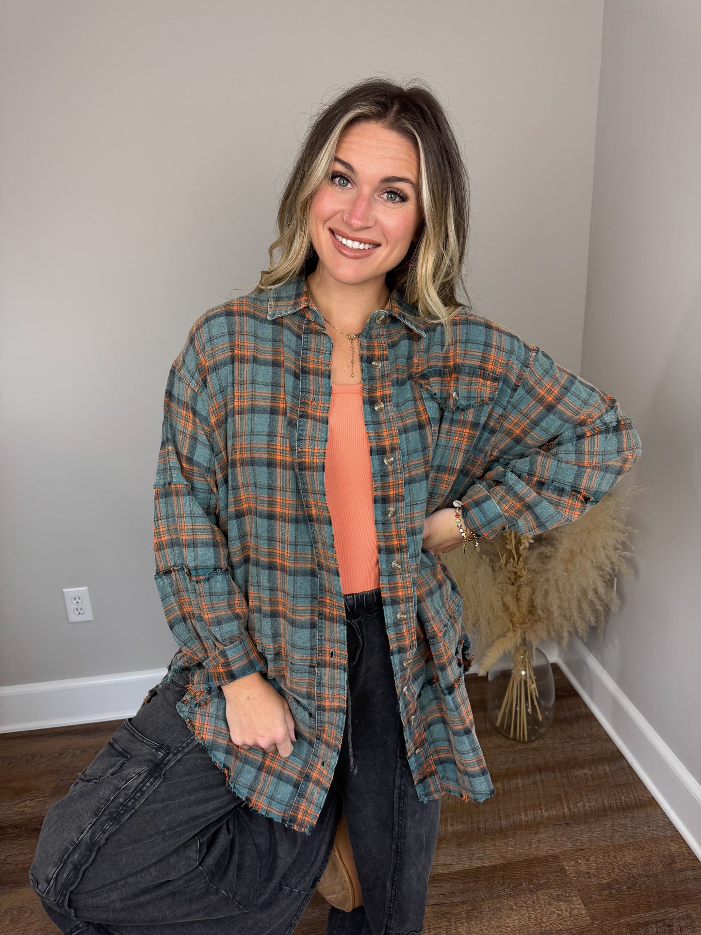 Fireside Plaid Flannel | Teal