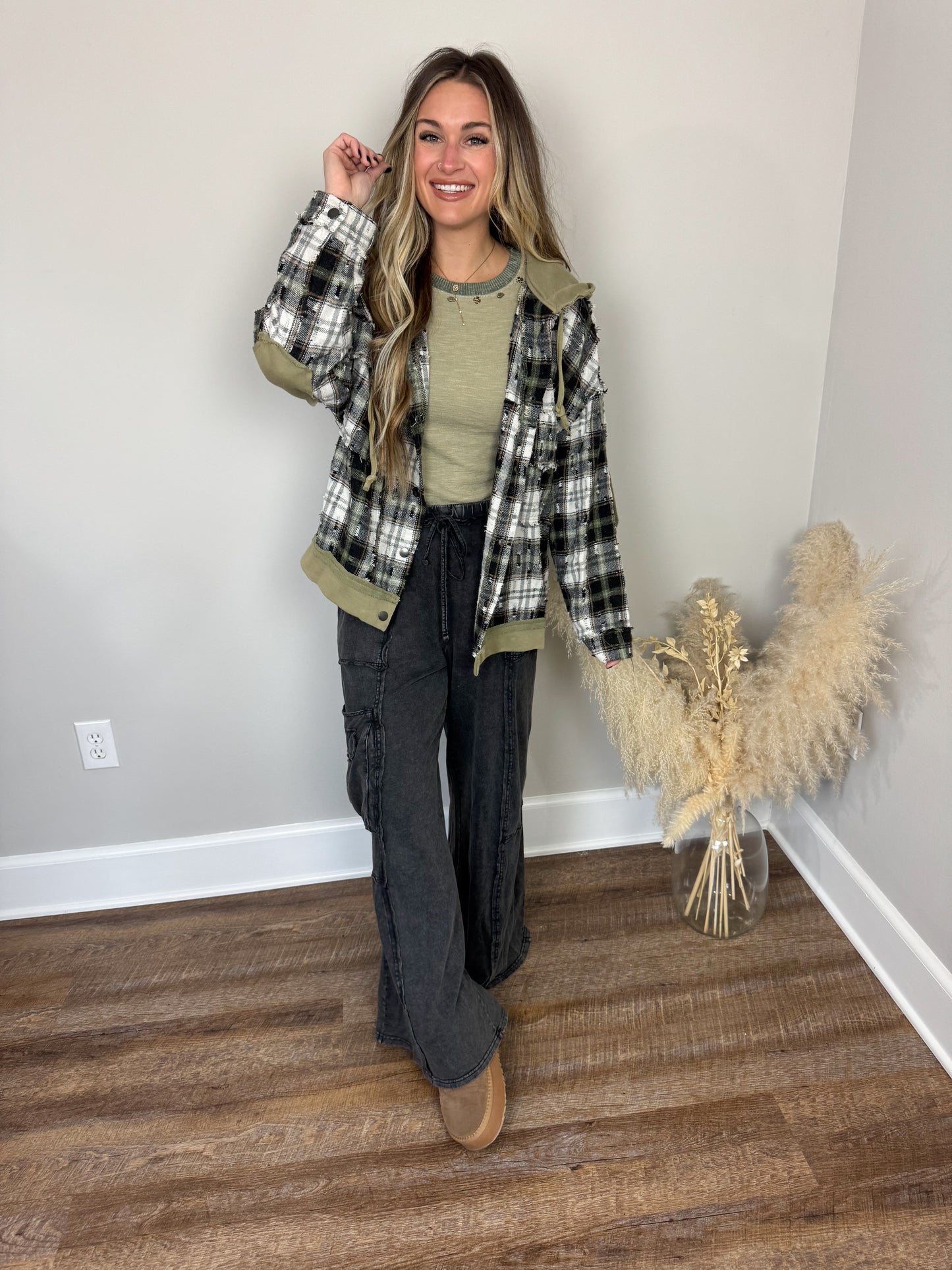 Chapters Flannel Hoodie