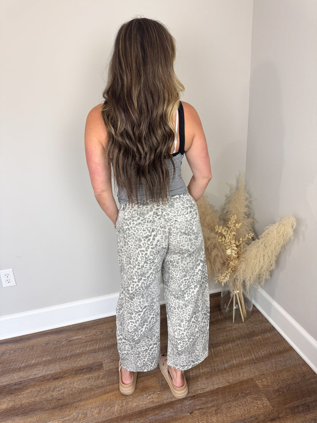 Morgan Leopard Pants