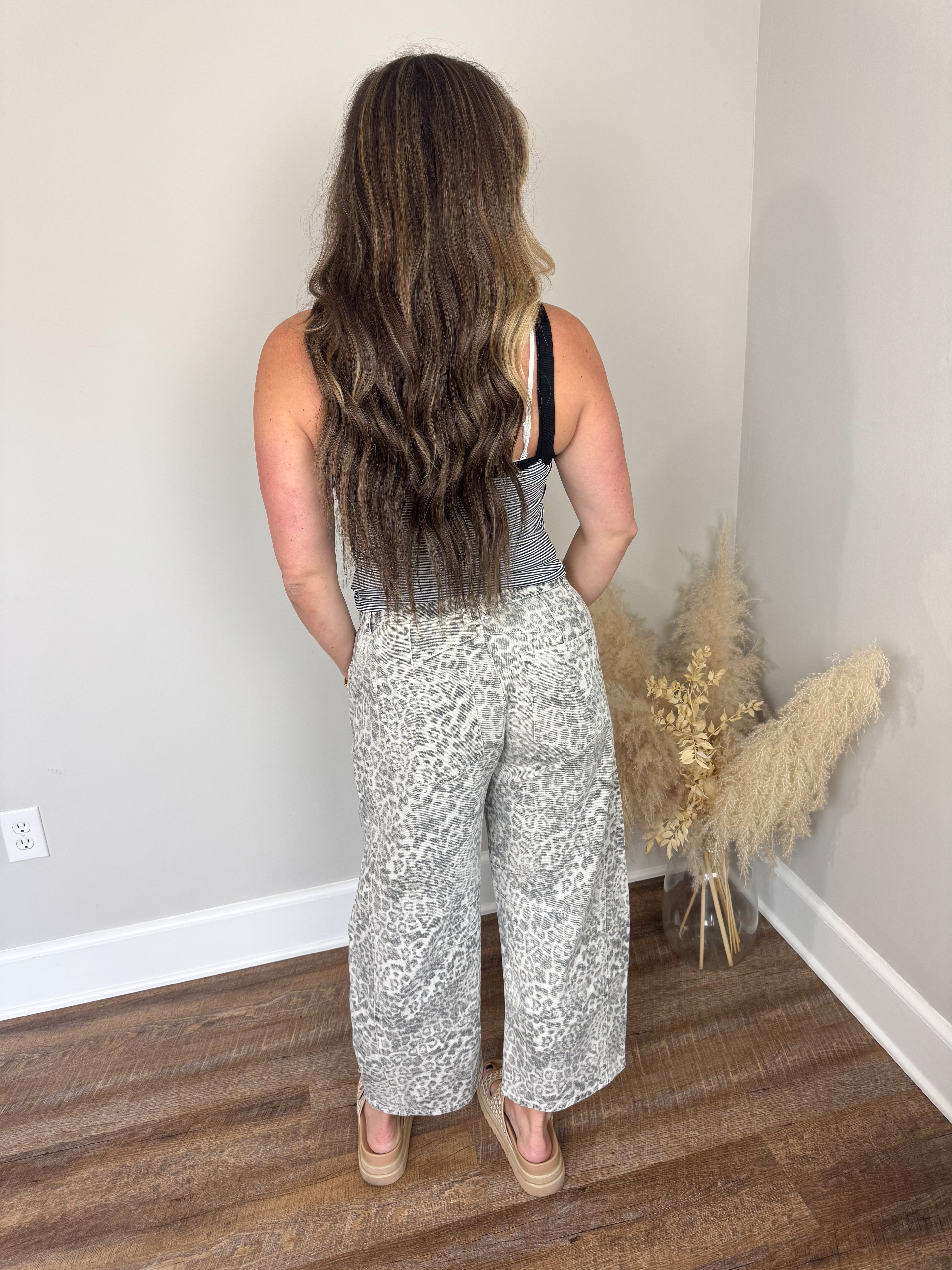 Morgan Leopard Pants