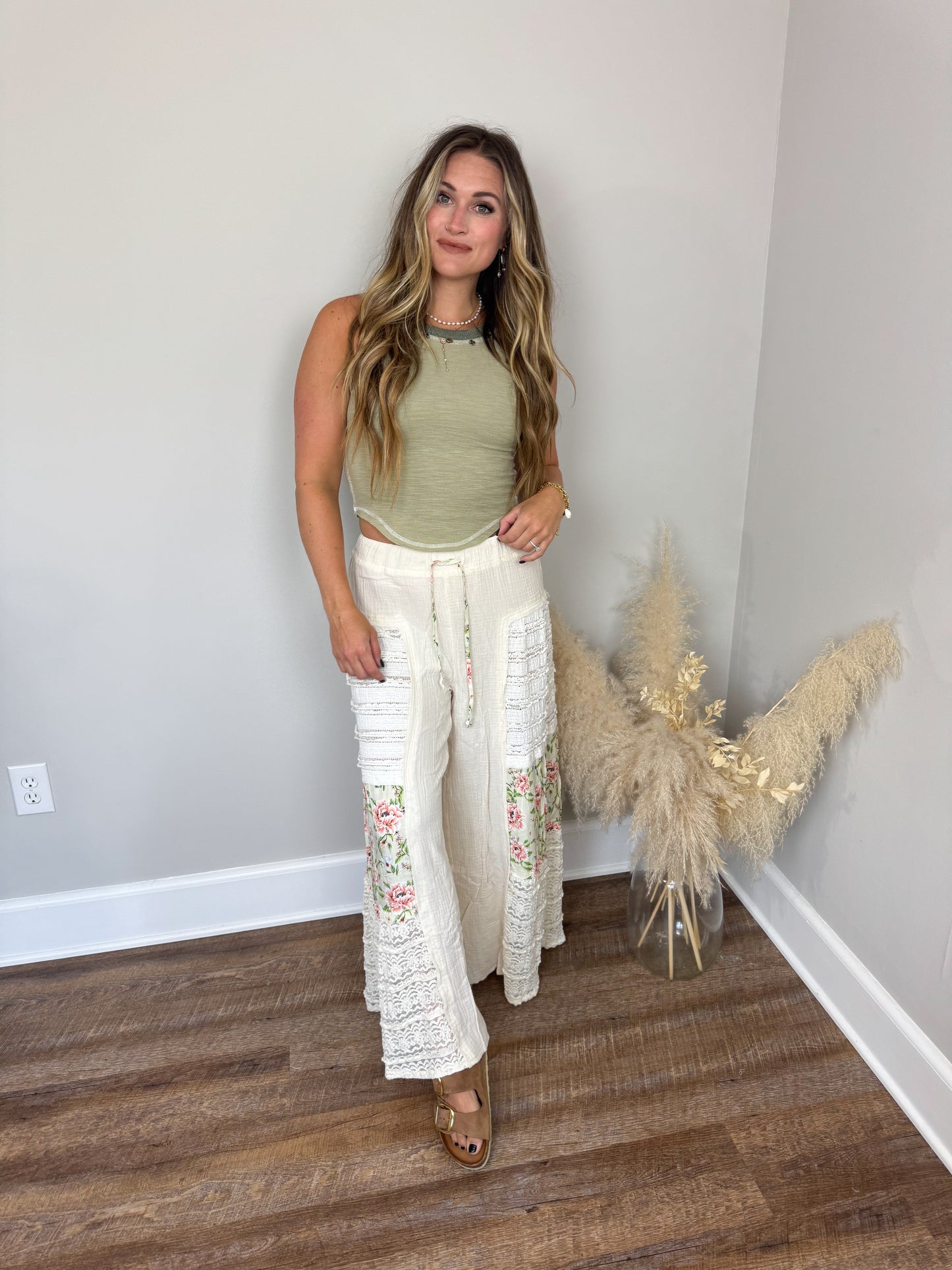 Revival Gauze Pants | Cream