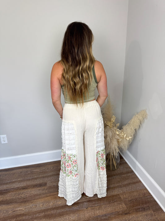 Revival Gauze Pants | Cream