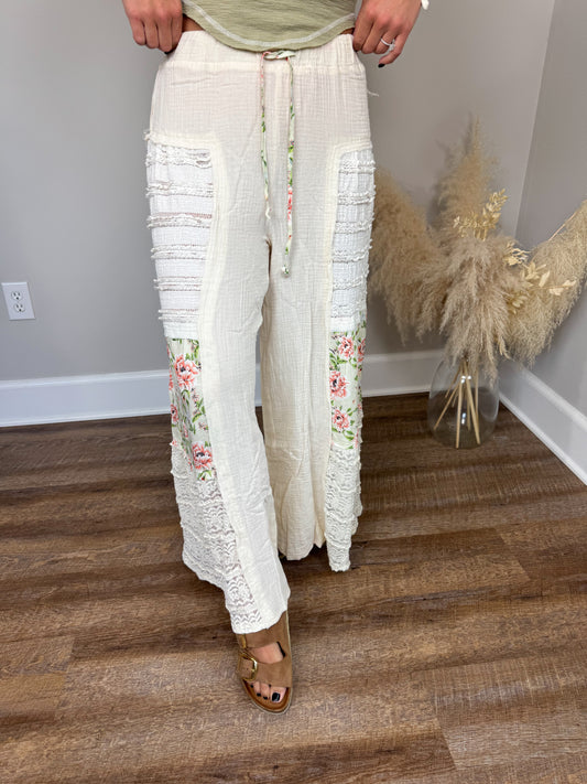 Revival Gauze Pants | Cream