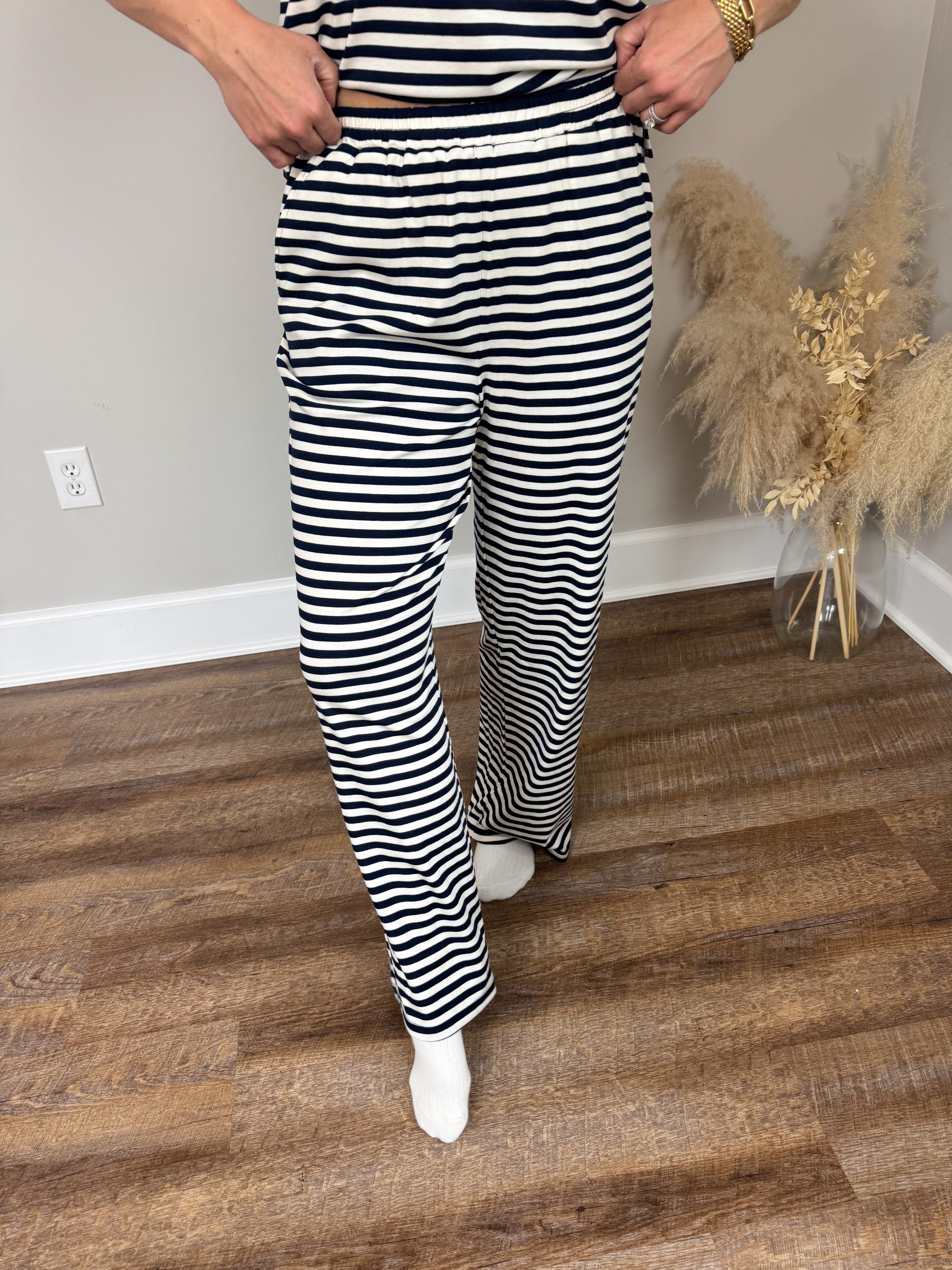 Aria Striped Pants