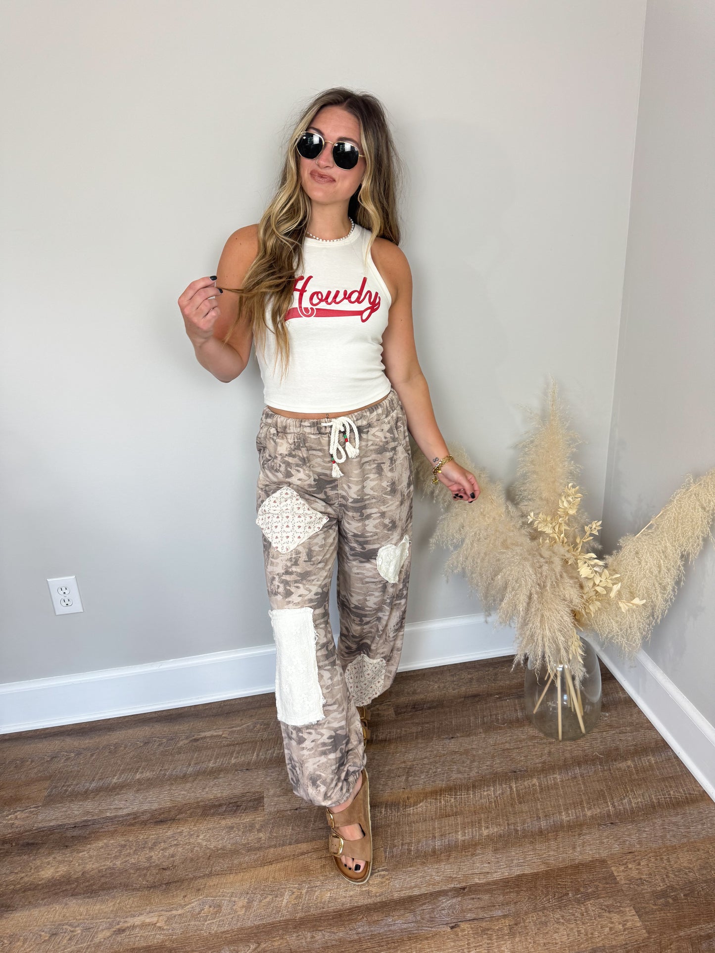 Howdy Cropped Tank