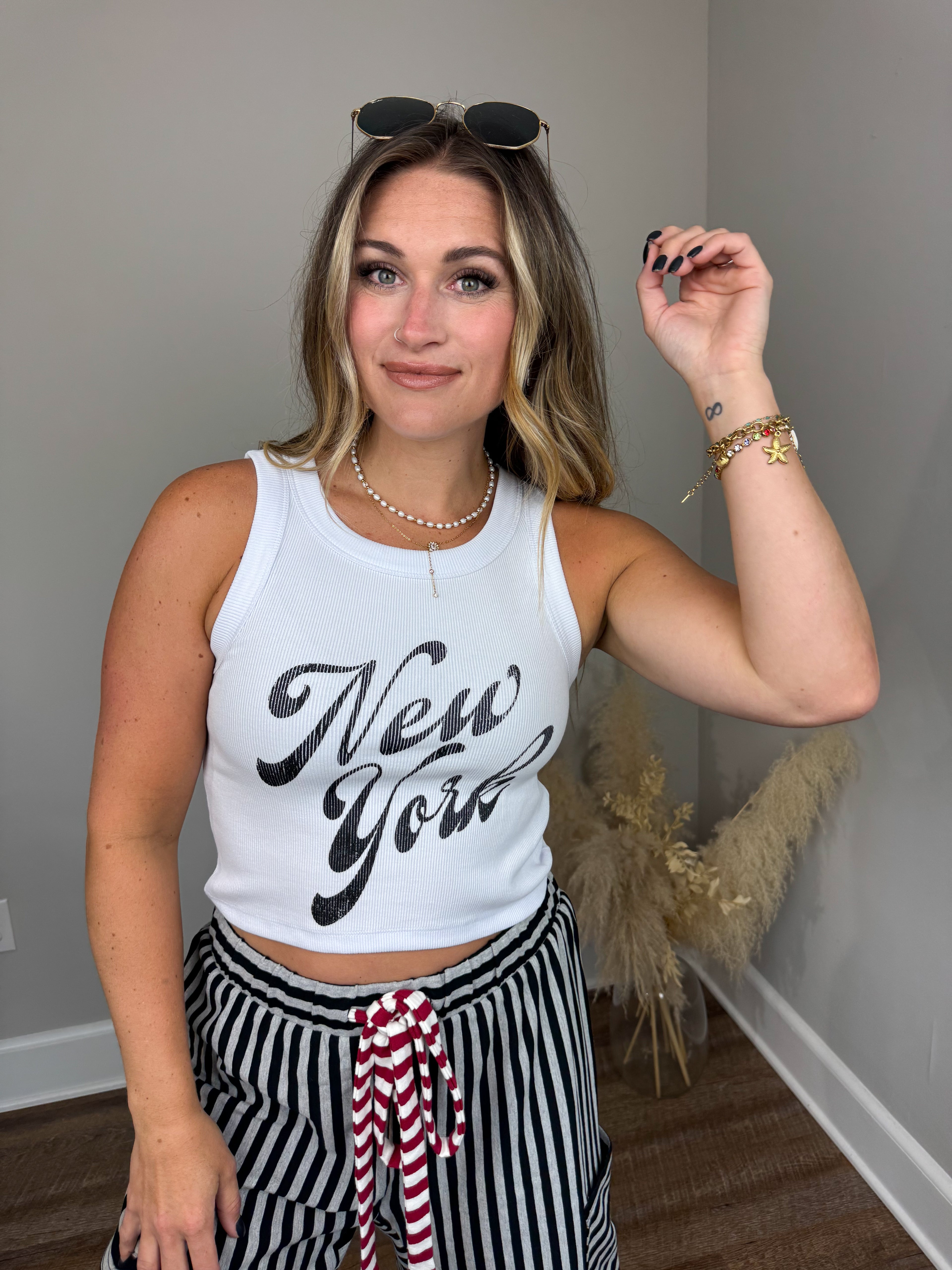 New York Crop Tank