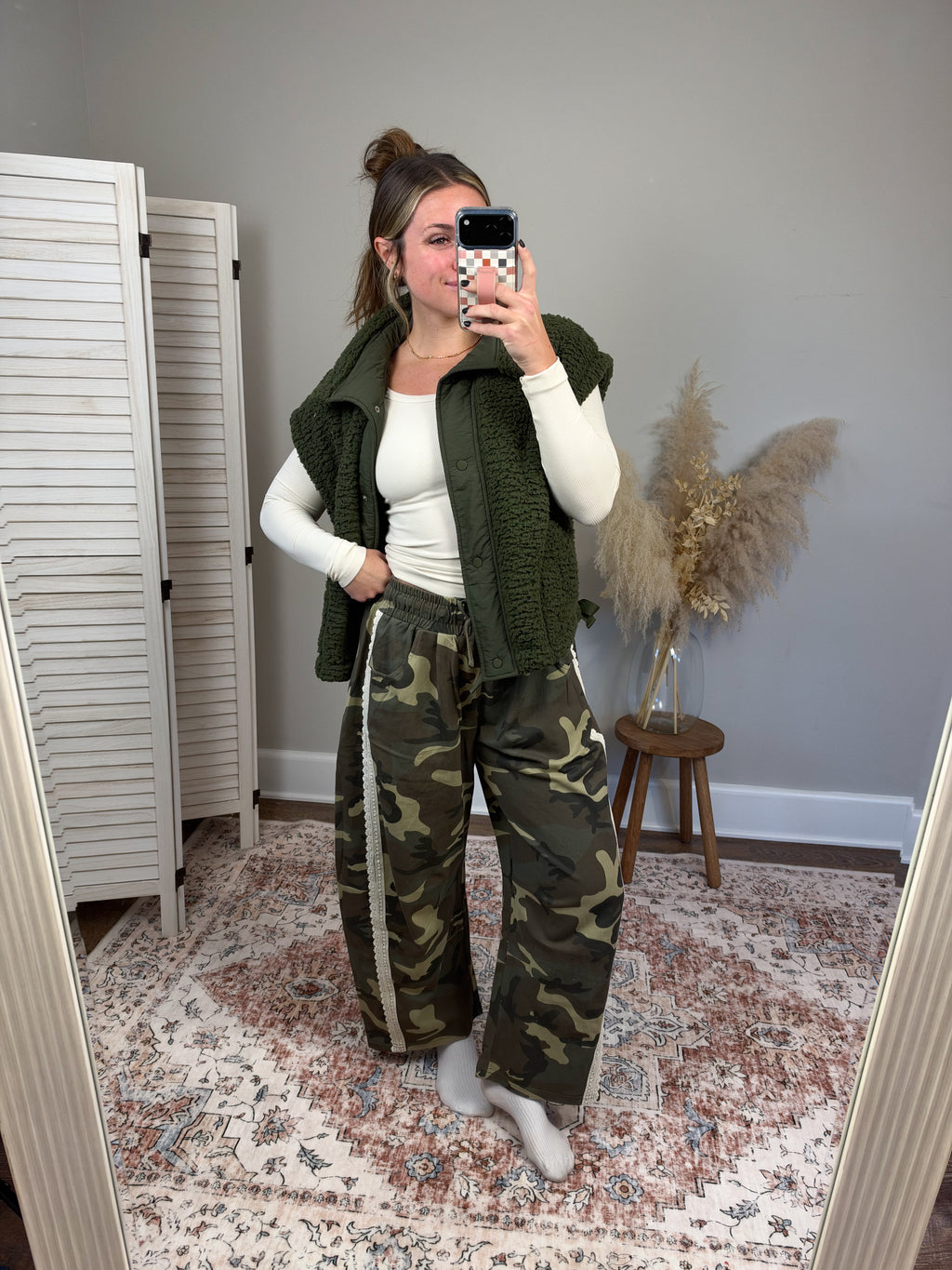 Wild Trail Barrel Pants | Camo