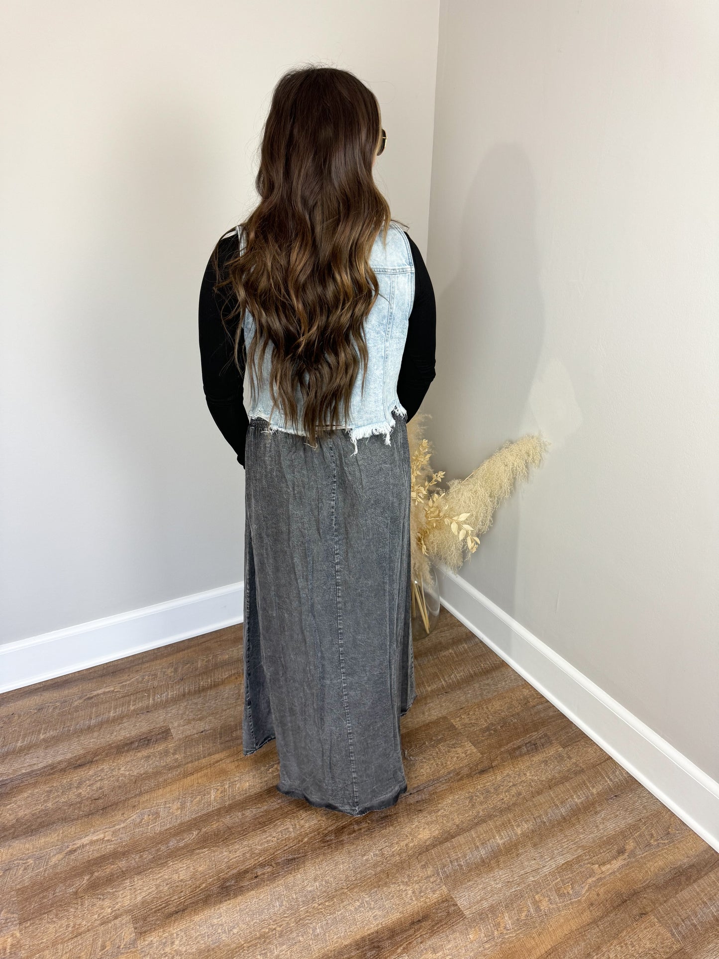 Miss Americana Maxi Skirt | Denim