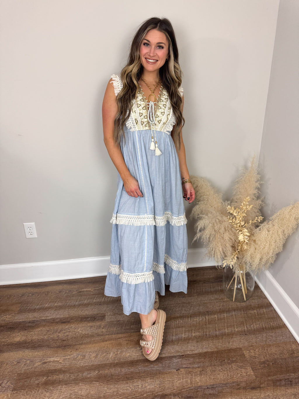 Neon Nights Maxi Dress