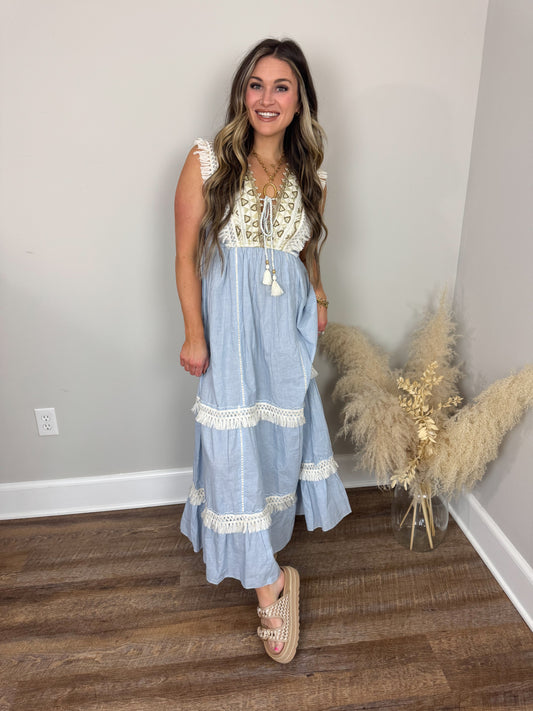 Neon Nights Maxi Dress