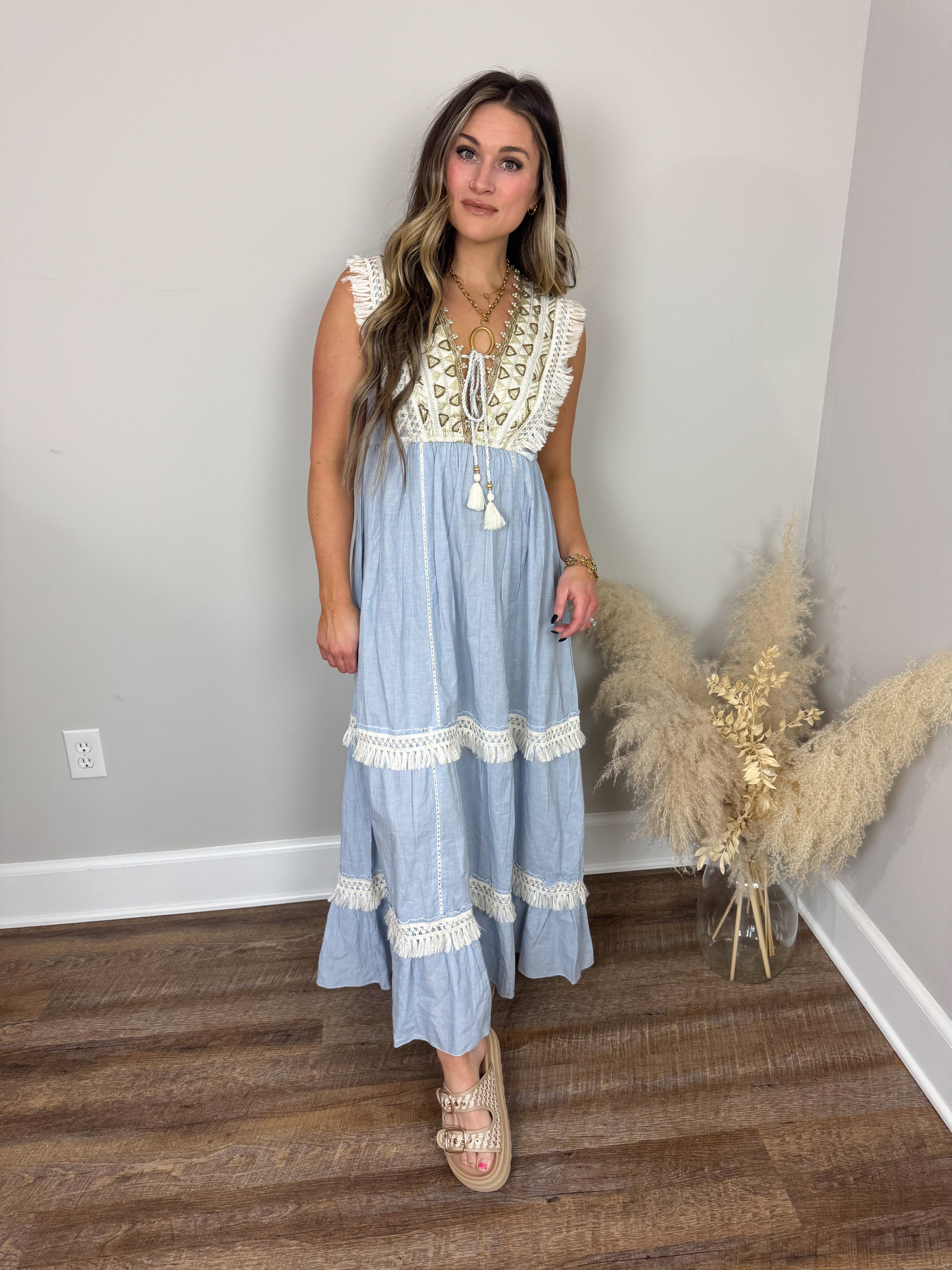 Neon Nights Maxi Dress