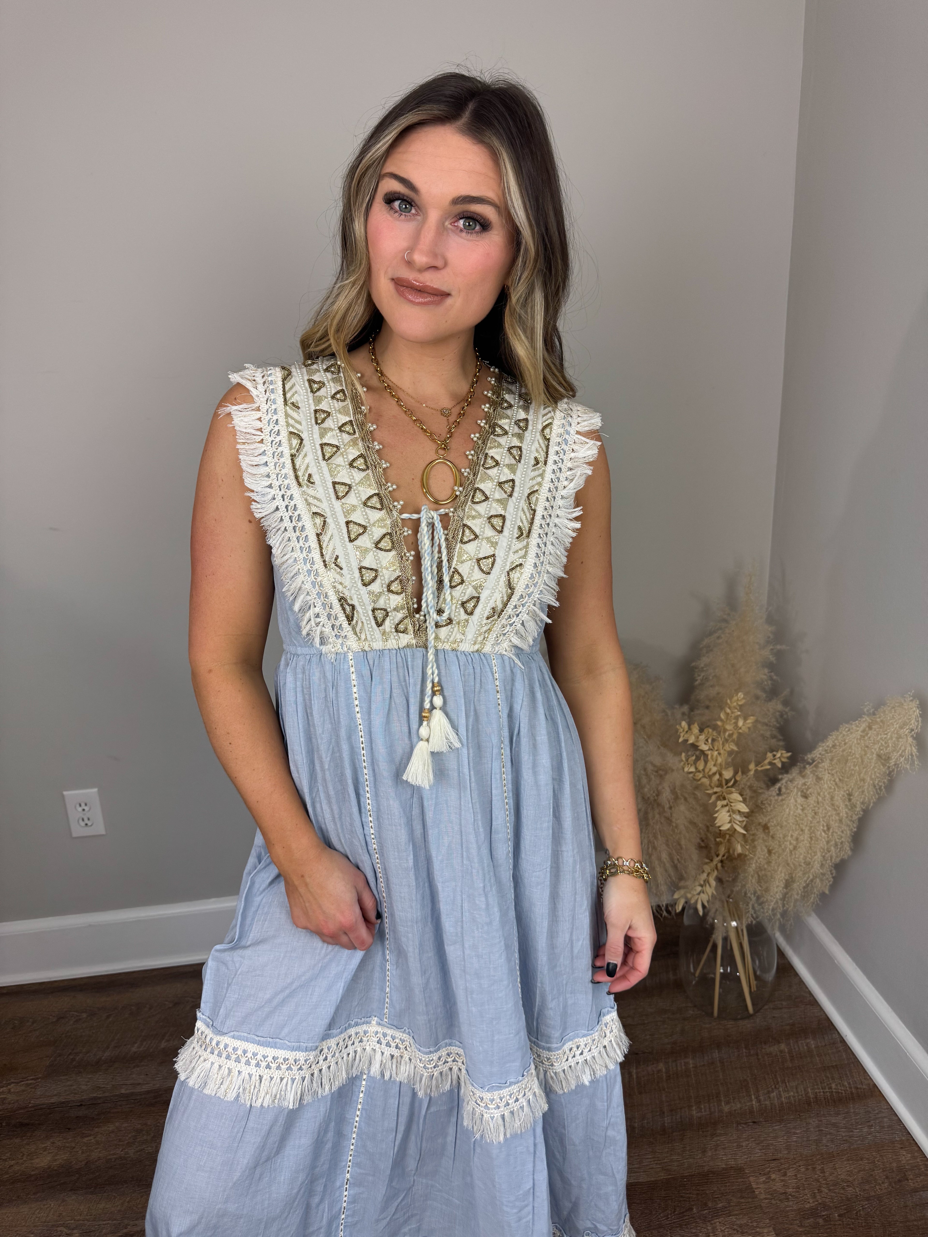 Neon Nights Maxi Dress
