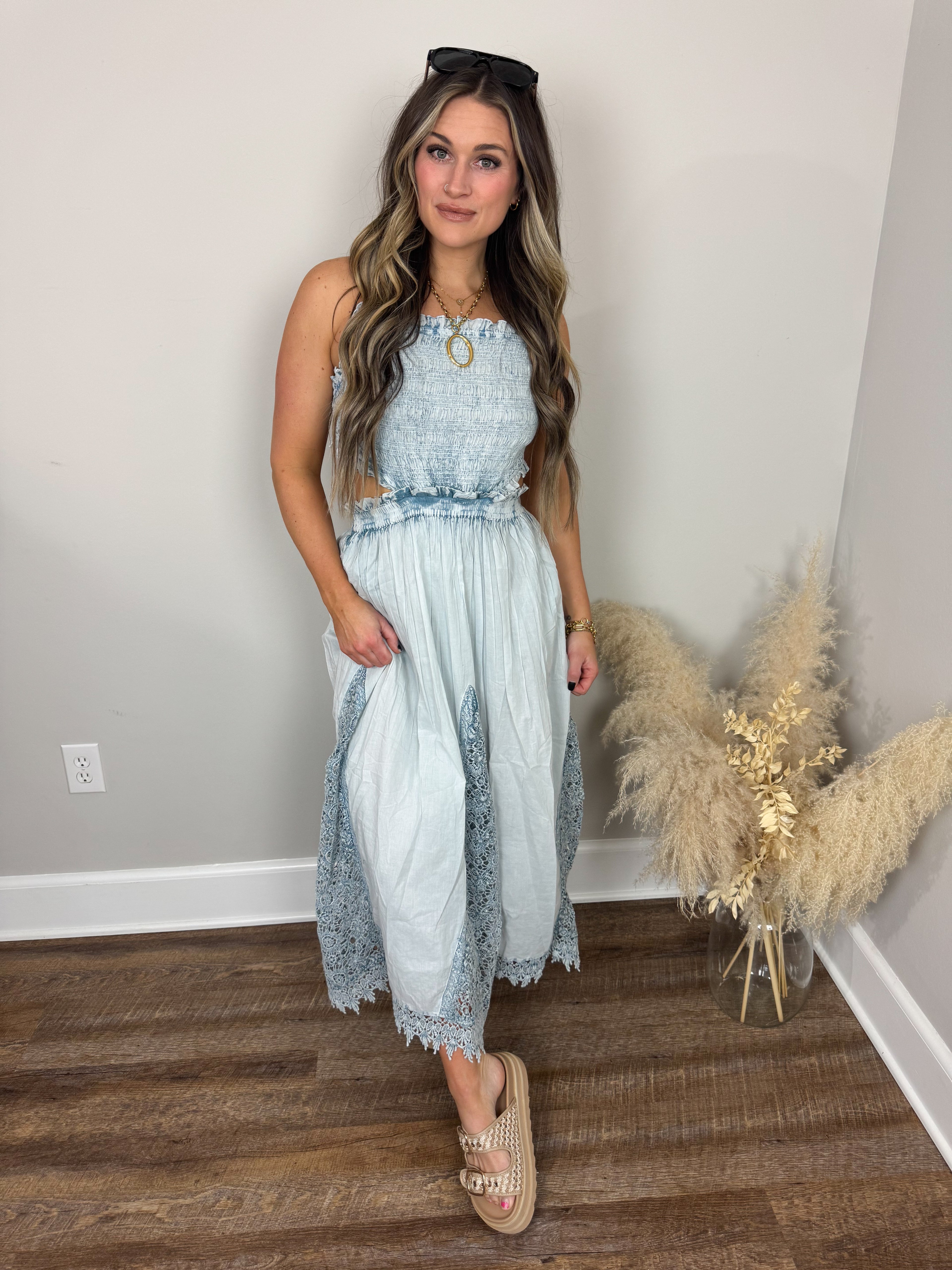 Back Road Maxi Dress