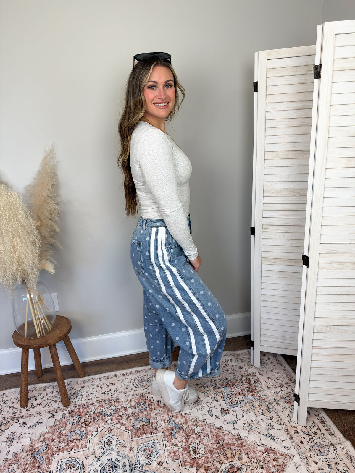 Dottie Barrel Jeans