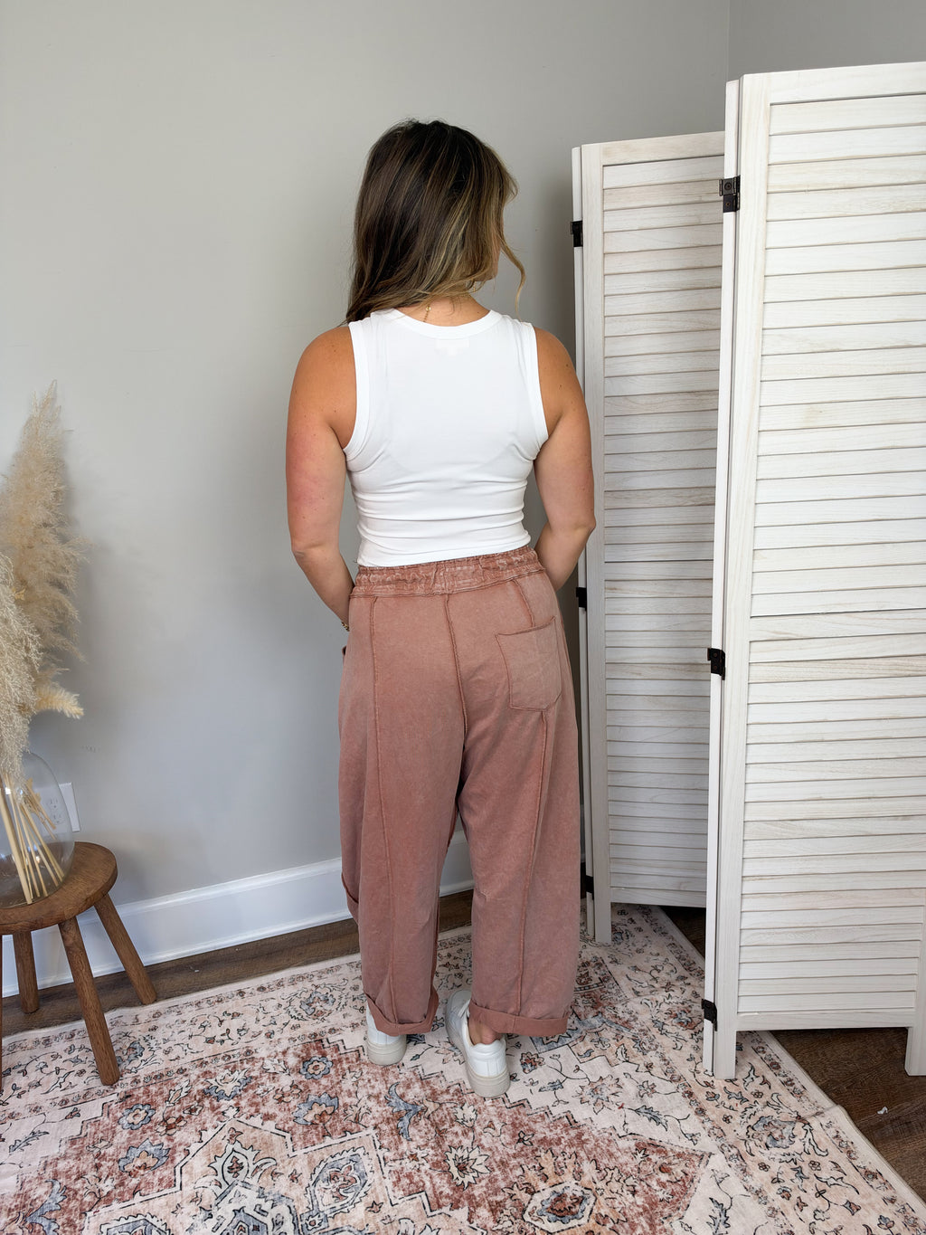 Chasing Sunshine Pants | Red Bean