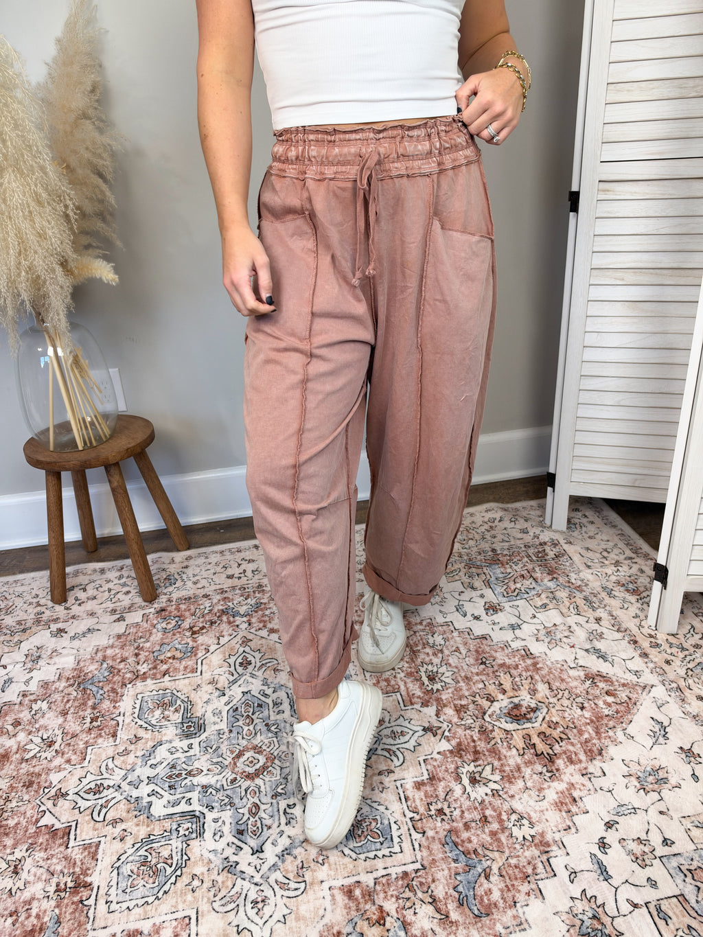 Chasing Sunshine Pants | Red Bean