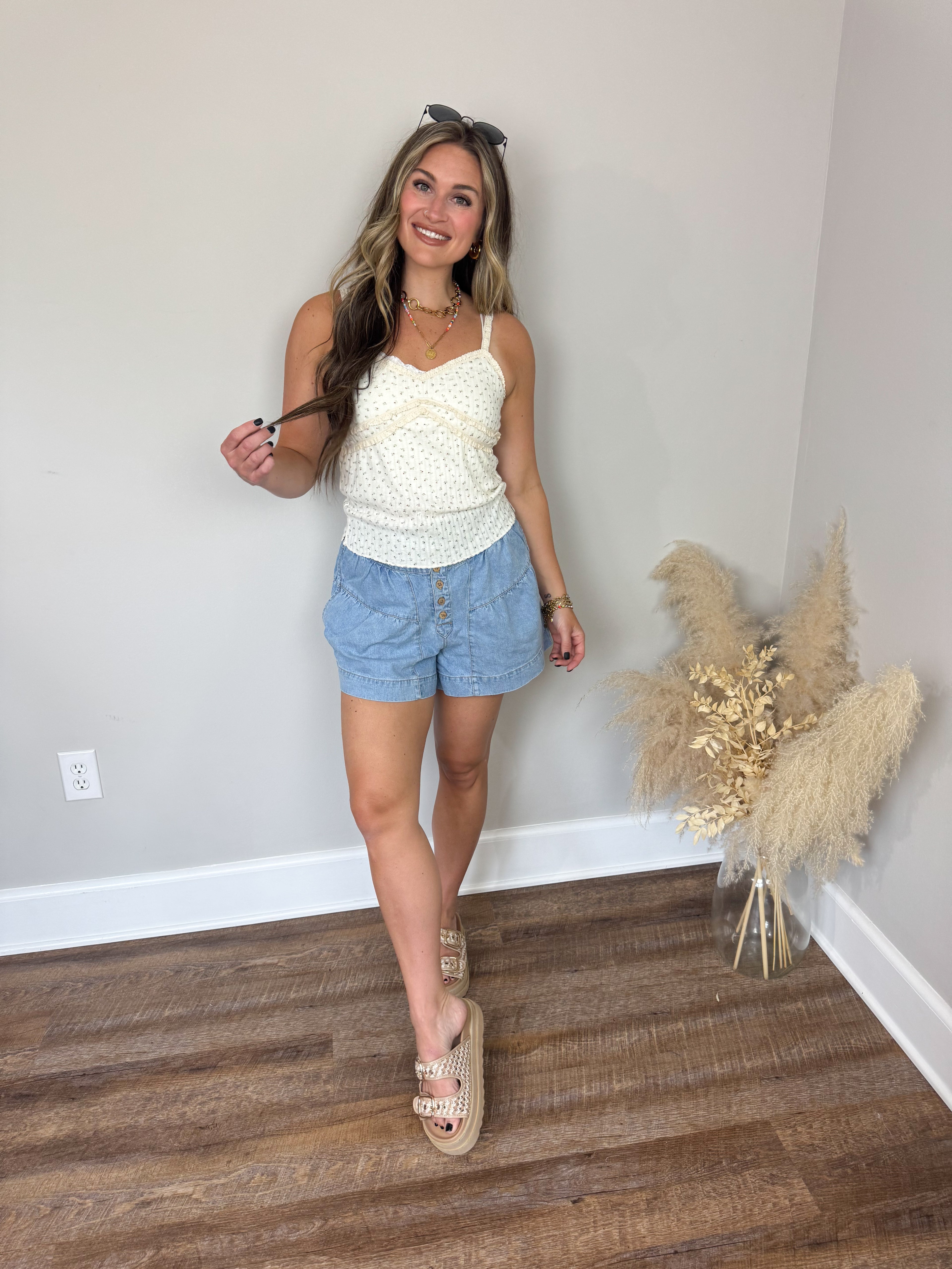 Soft Escape Floral Tank