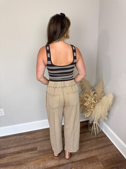 Baseline Padded Tank | Coffee Bean