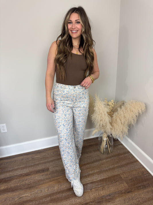 Ridgewalk Floral Pants FINAL SALE