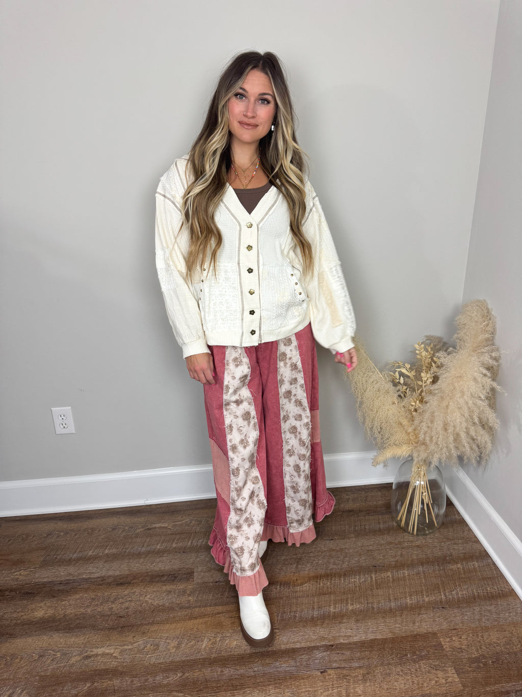 Wild Terrain Thermal Top | Cream FINAL SALE