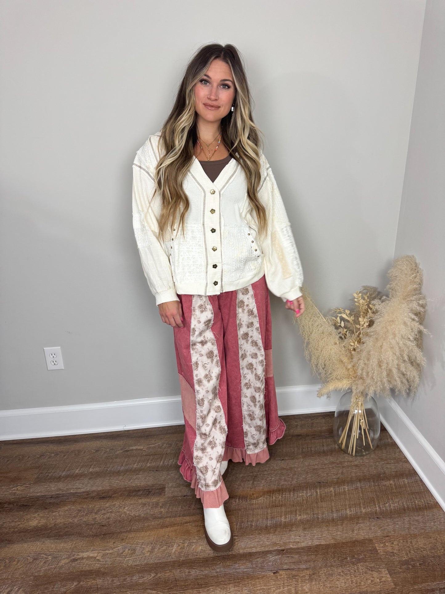 Wild Terrain Thermal Top | Cream FINAL SALE