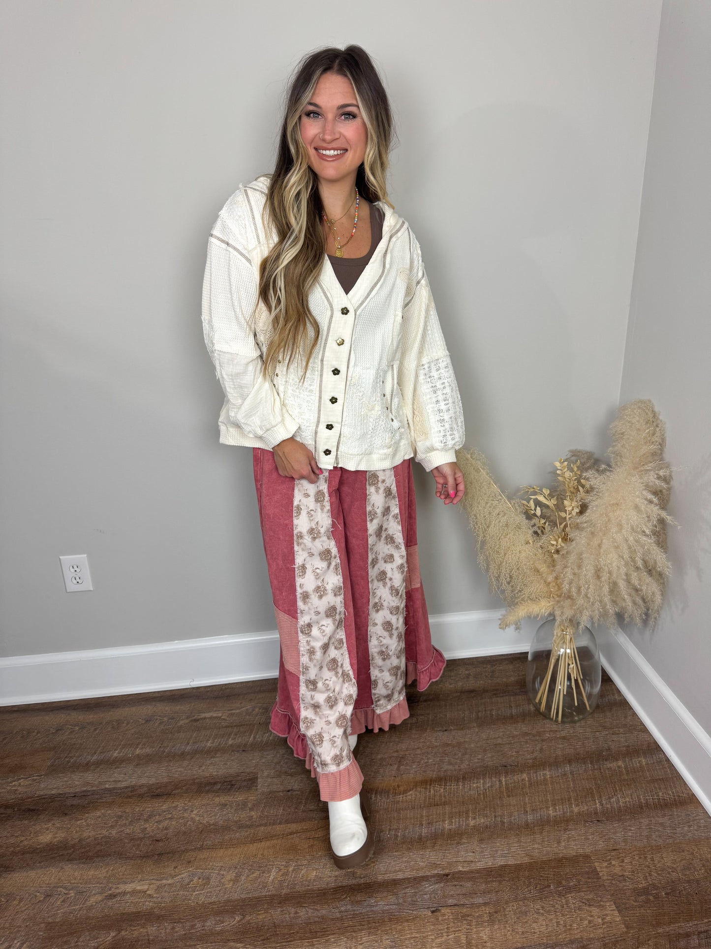 Wild Terrain Thermal Top | Cream FINAL SALE