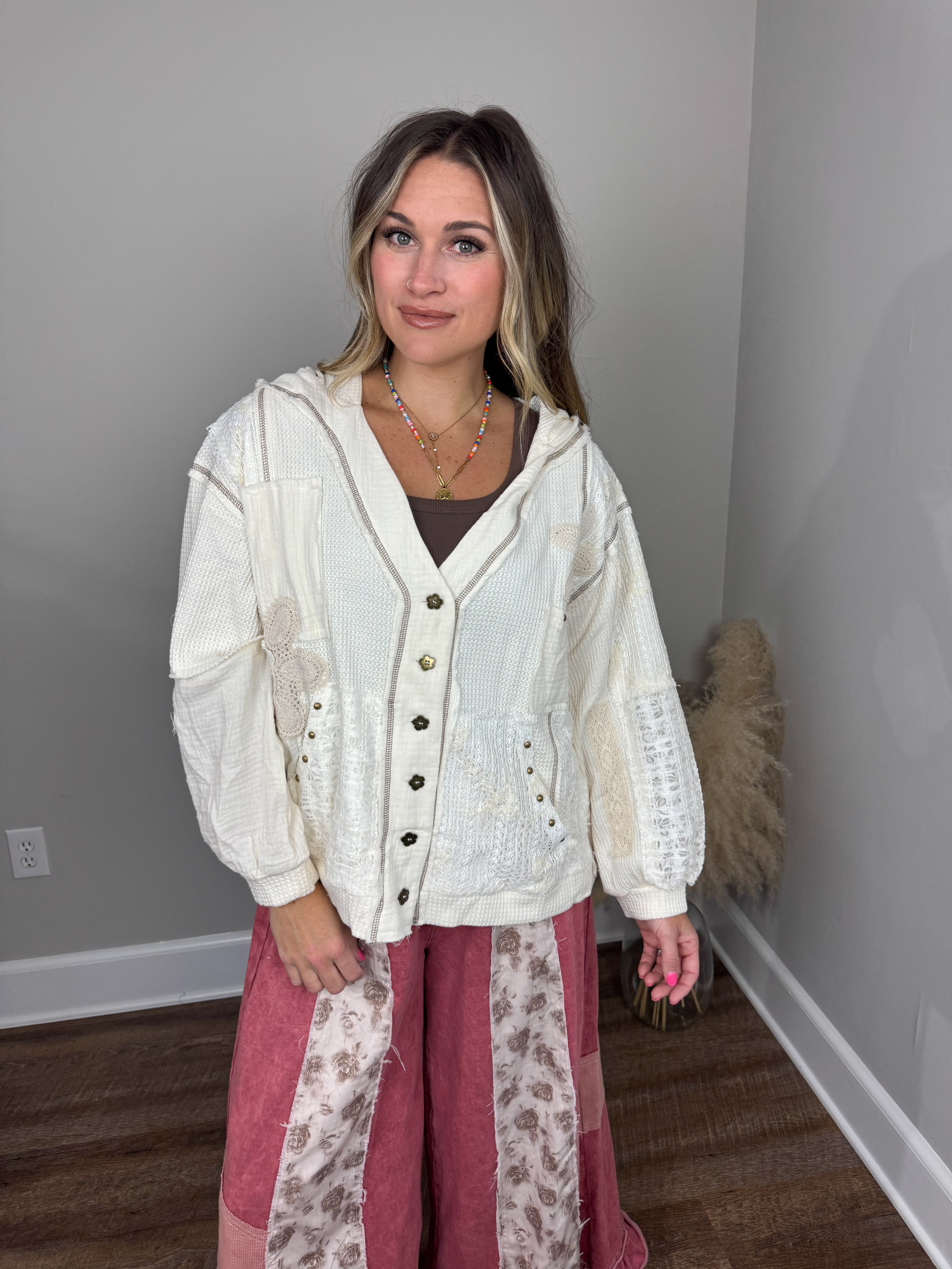Wild Terrain Thermal Top | Cream FINAL SALE