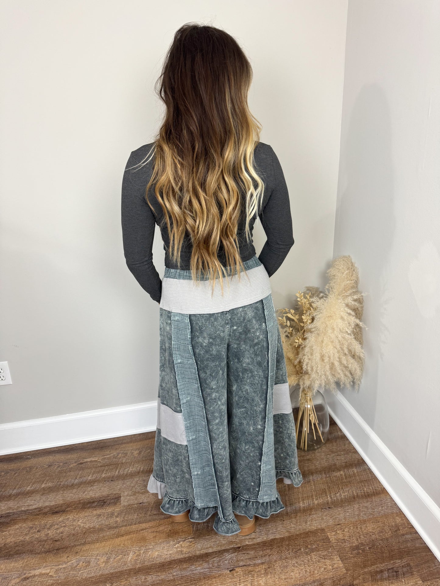 Clark High Neck Long Sleeve | Heathered Charcoal