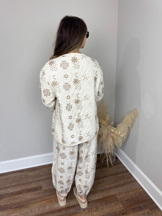 Moonstone Quilted Jacket