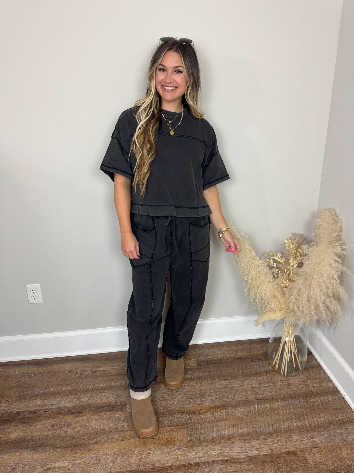 Slow Sunday Top | Black