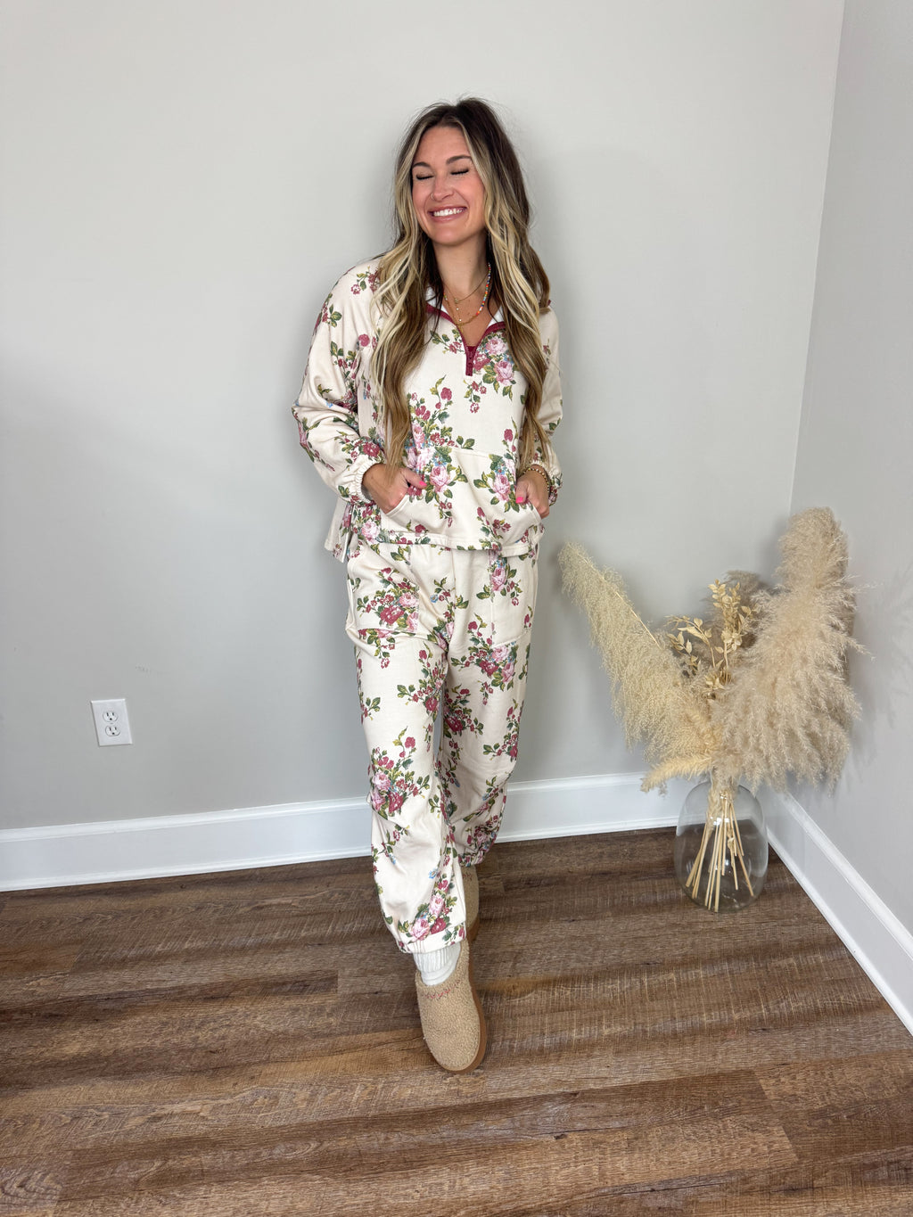 Floral Bouquet Joggers