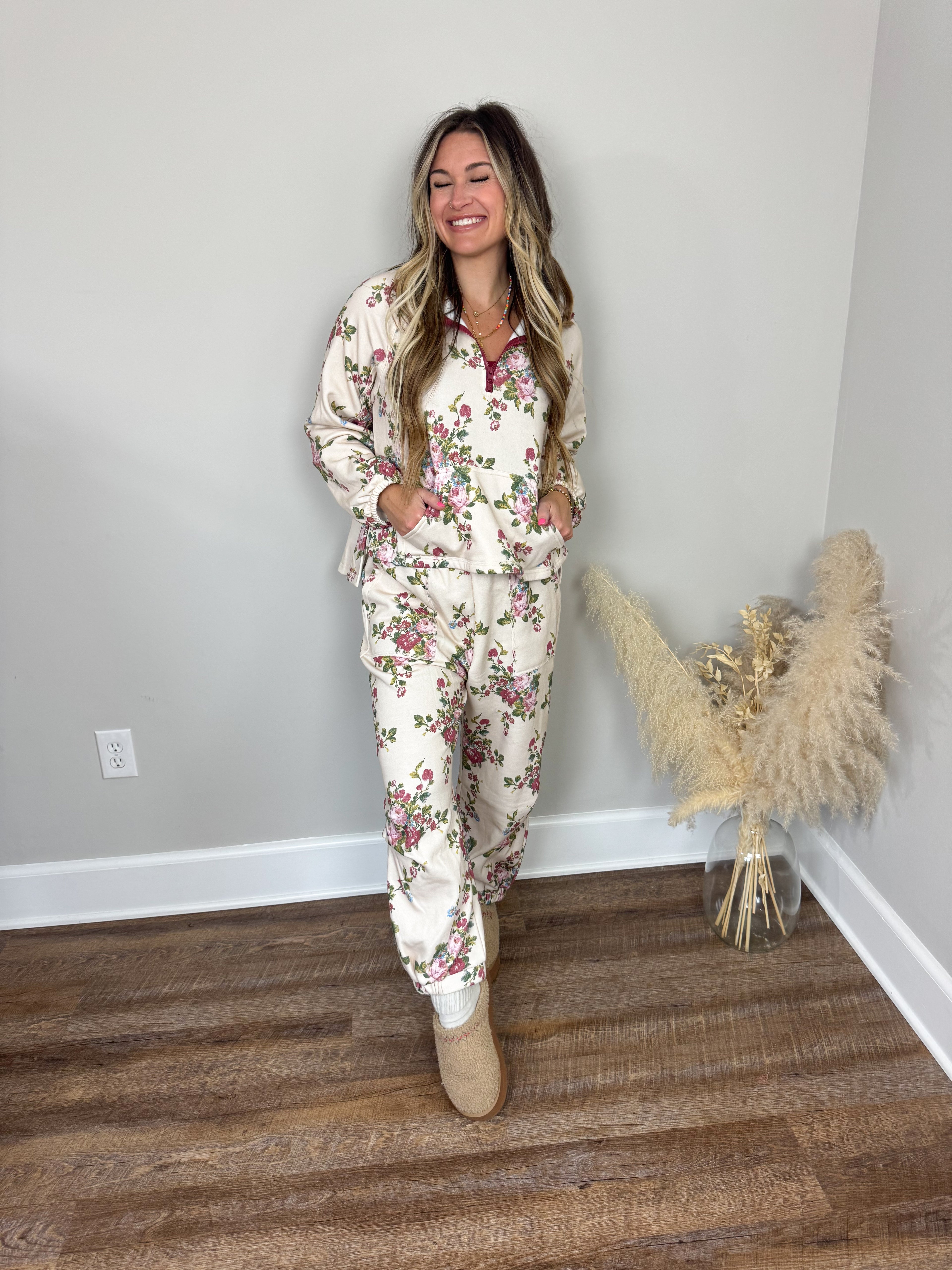 Floral Bouquet Joggers