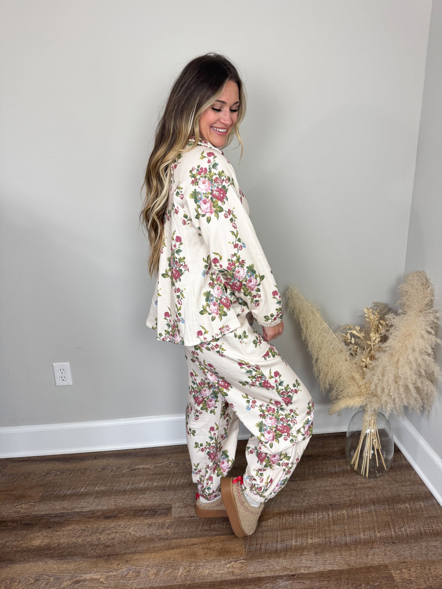 Floral Bouquet Joggers