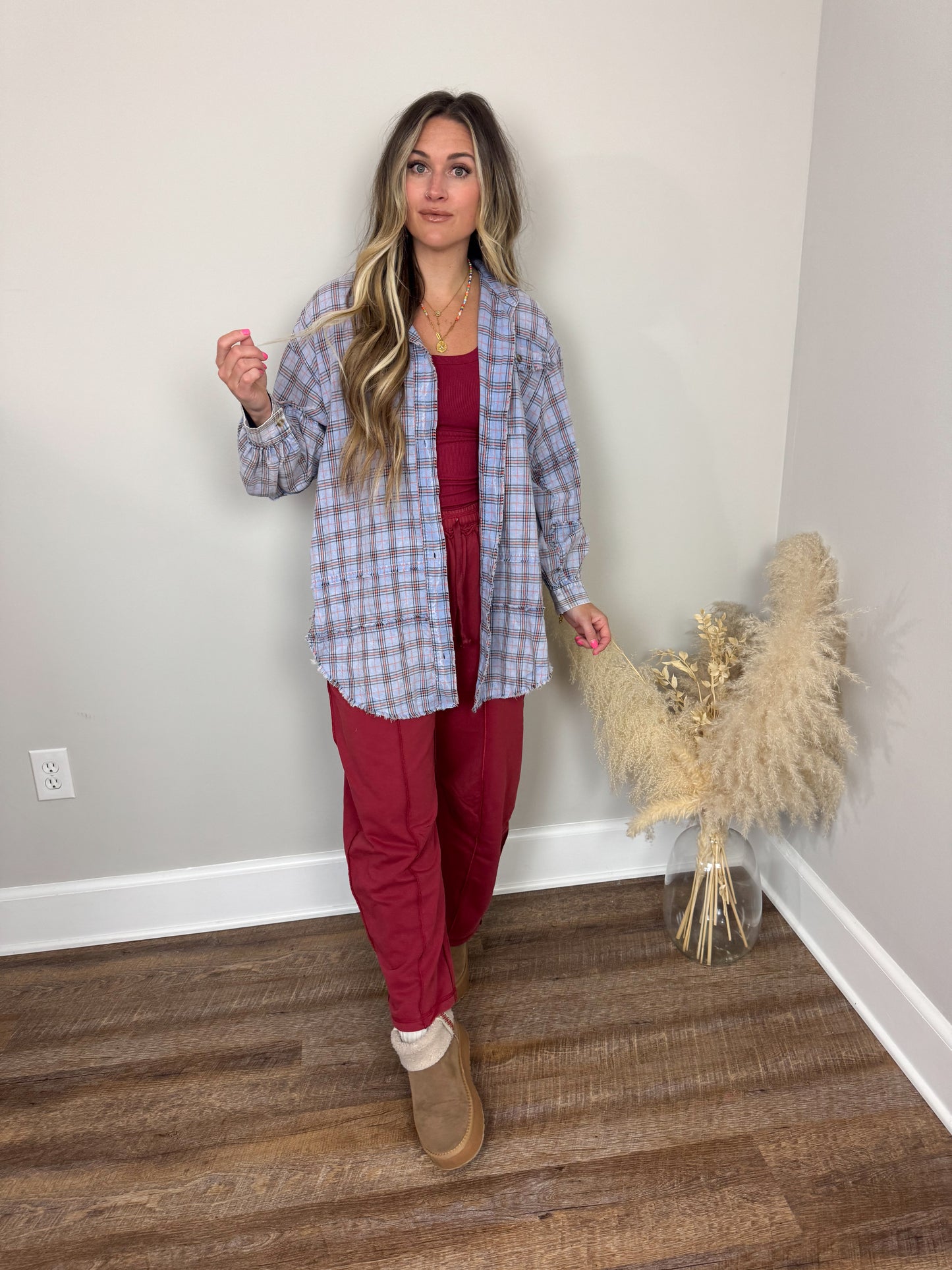 Fireside Plaid Flannel | Blue