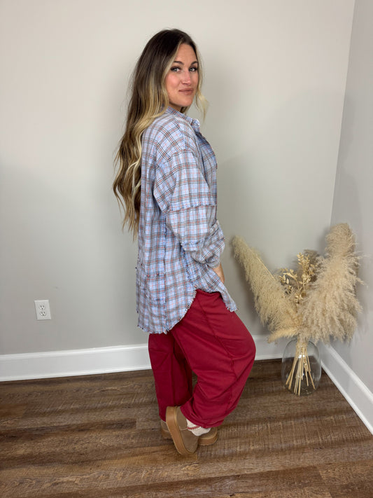 Fireside Plaid Flannel | Blue