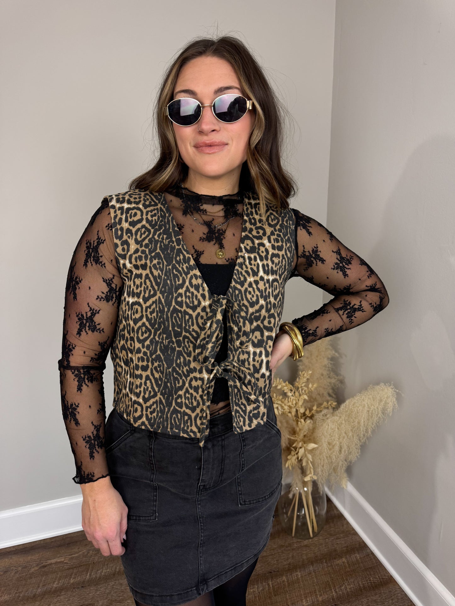 Orlando Leopard Vest