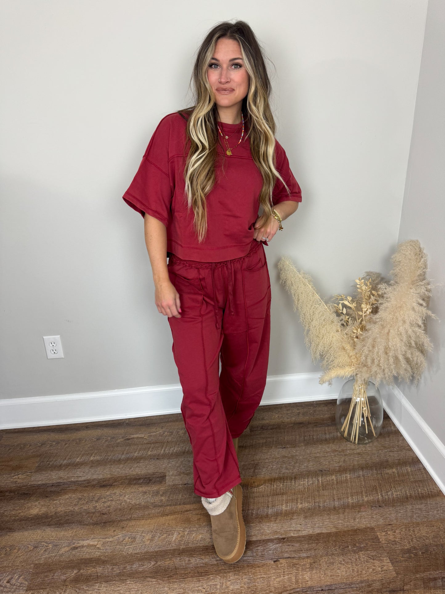 Slow Sunday Top | Wine